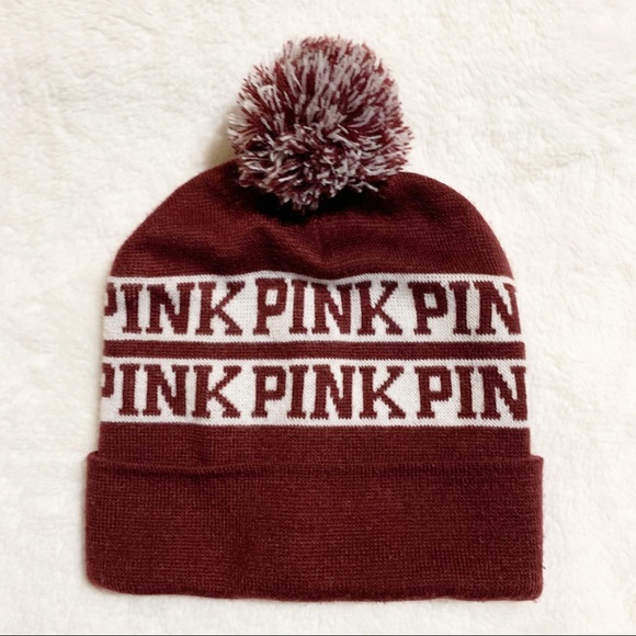 PINK Victoria's Secret Pink Knit Beanie Bundle 2 - Picture 5 of 8